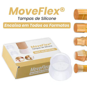 MoveFlex® – Protetor de Silicone para Pés de Móveis - Leve Mais e Pague Menos!